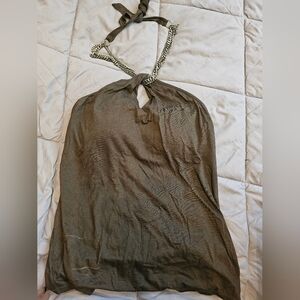 Victoria's Secret Halter Top with Chain Detail